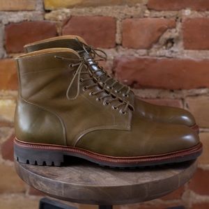 Meermin Shinki Olive Shell Service Boot